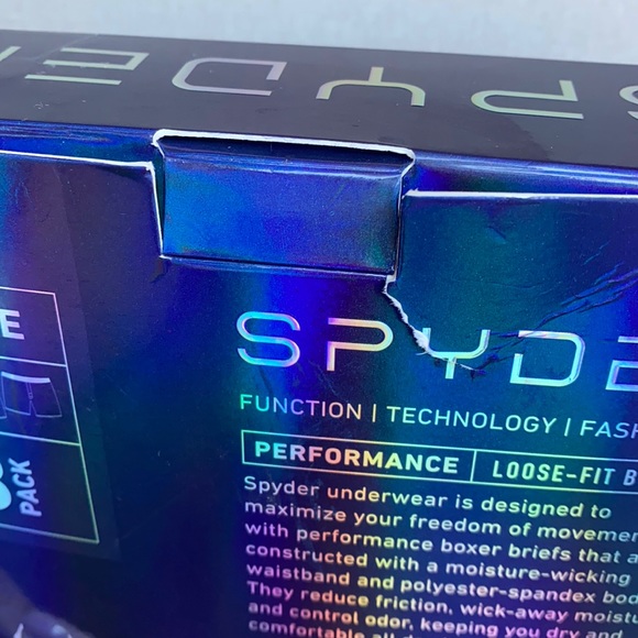 Spyder Men's 3 Pack Performance Loose Fit Boxers - Picture 8 of 11